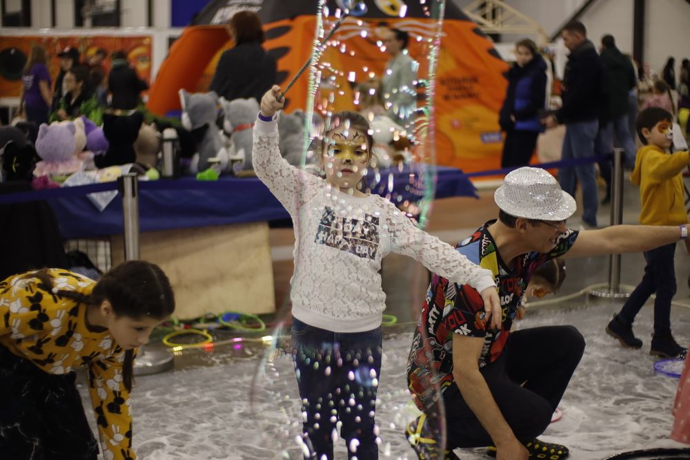 Дети и пузыри