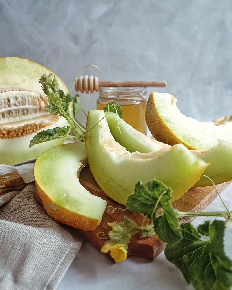 Дыня с медом.