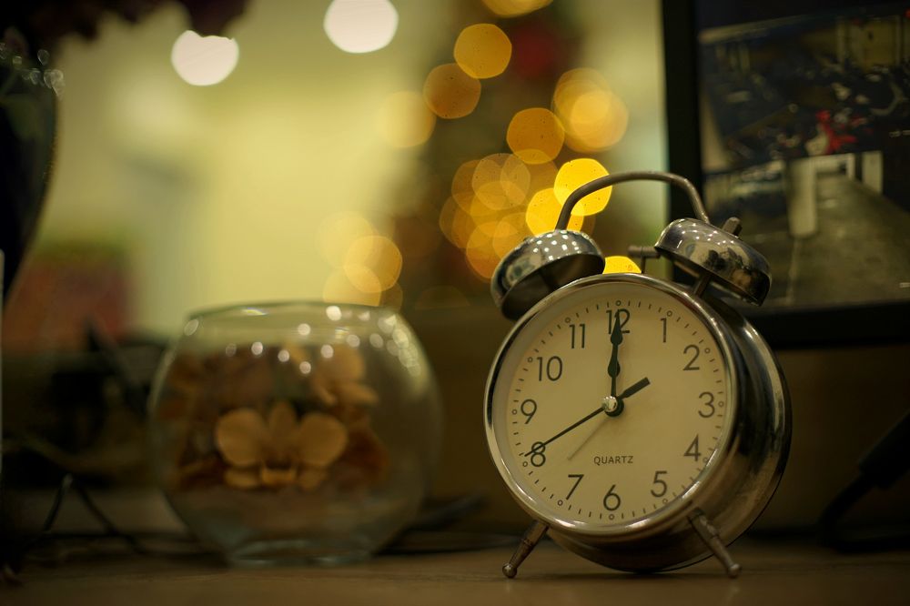 Moments before new year