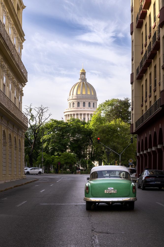 The old cars in Cuba.