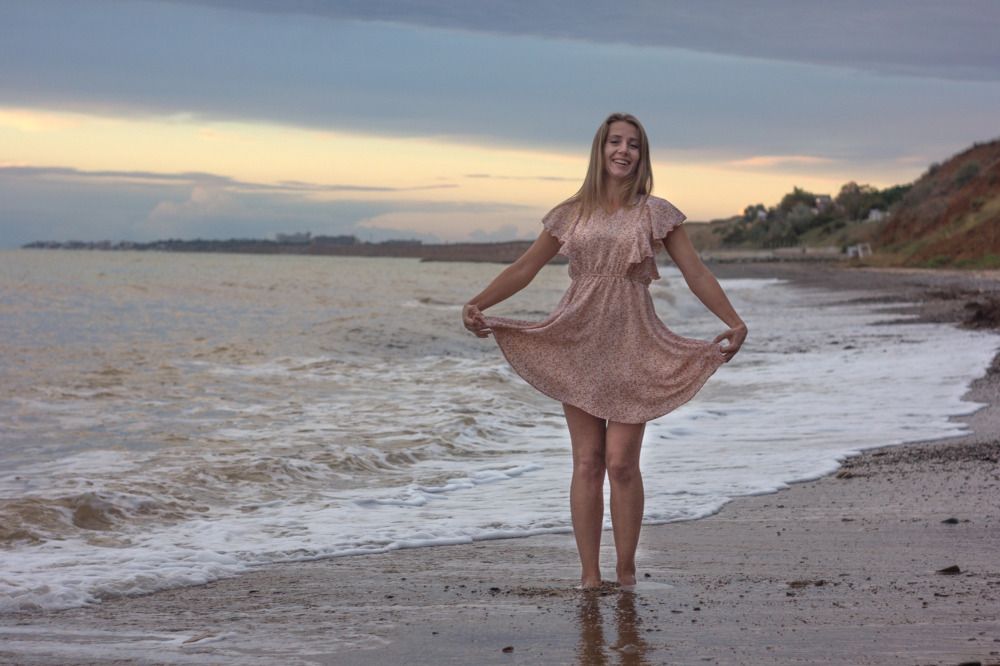 Прогулка у моря.