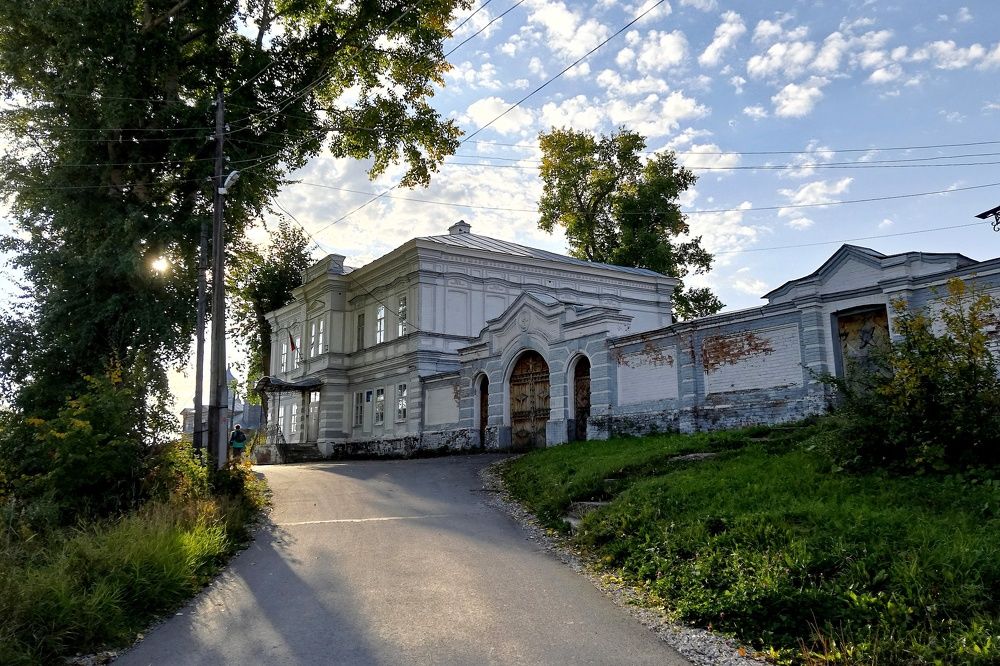 Улица городка Чердынь.