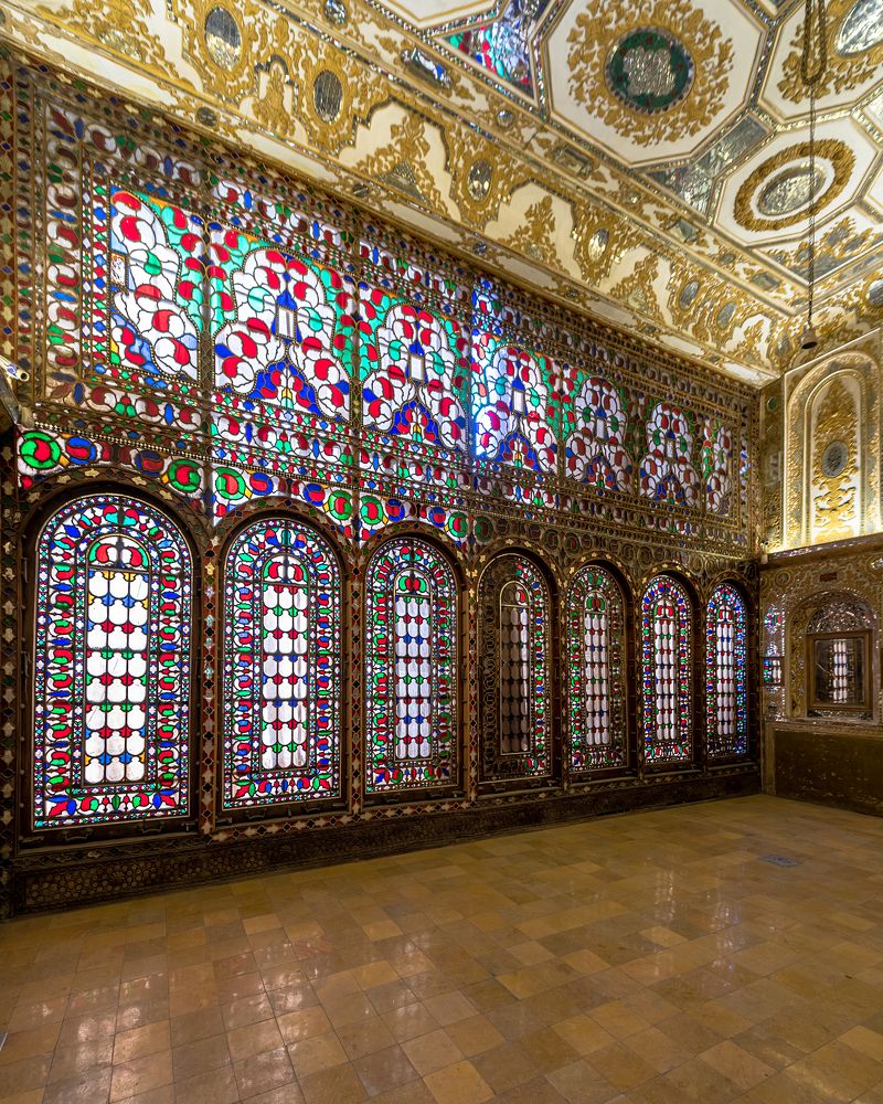 A thousand colorful windows