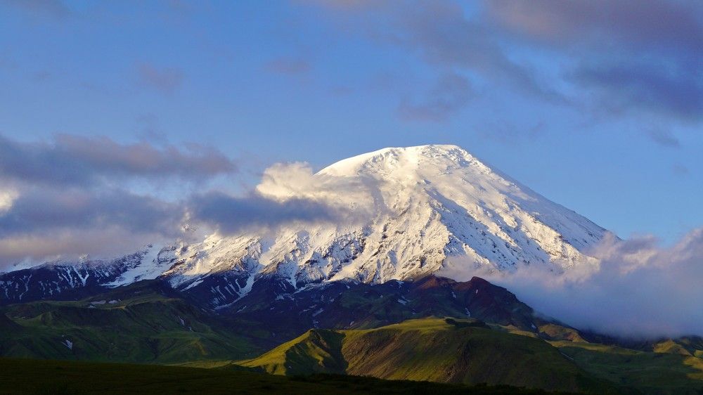 Гора Камчатки Плоский Толбачик