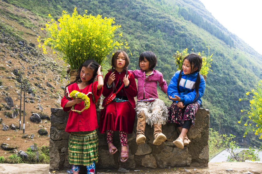 The H'Mông children