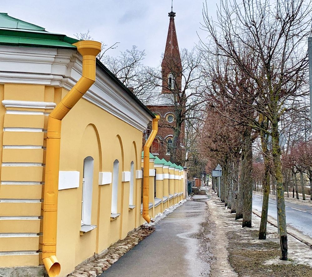 Лютеранская кирха. Царское Село.