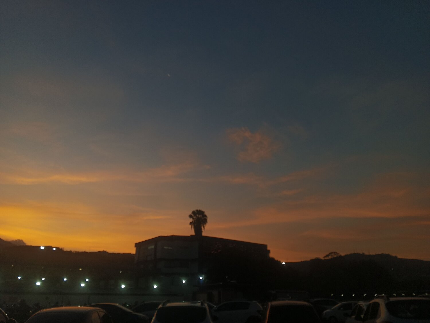 Un atardecer
