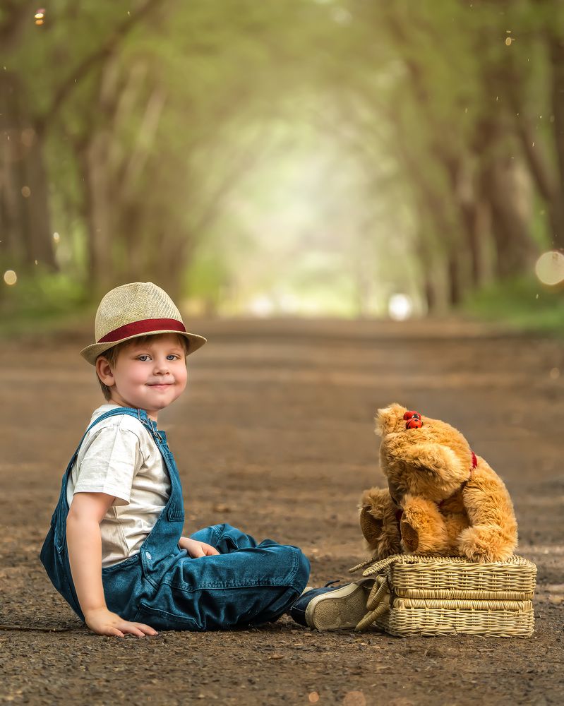 Spring walks and teddy bears