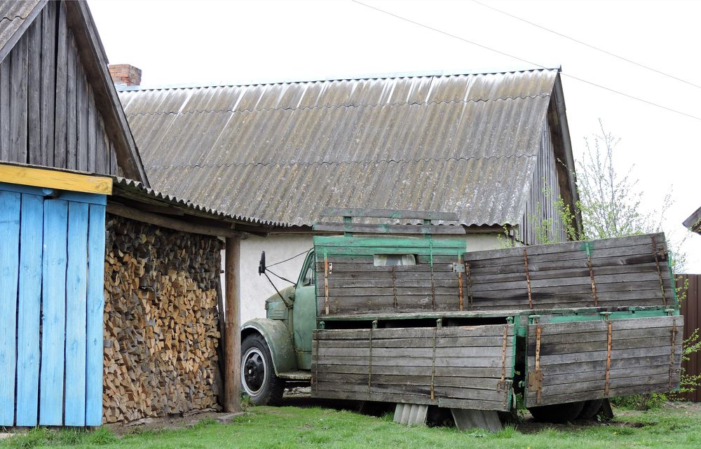 Погрузка / Firewood loading