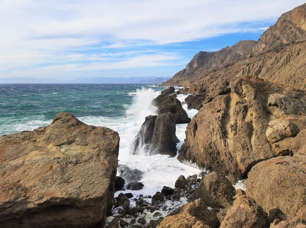 У мыса Меганом, Судак