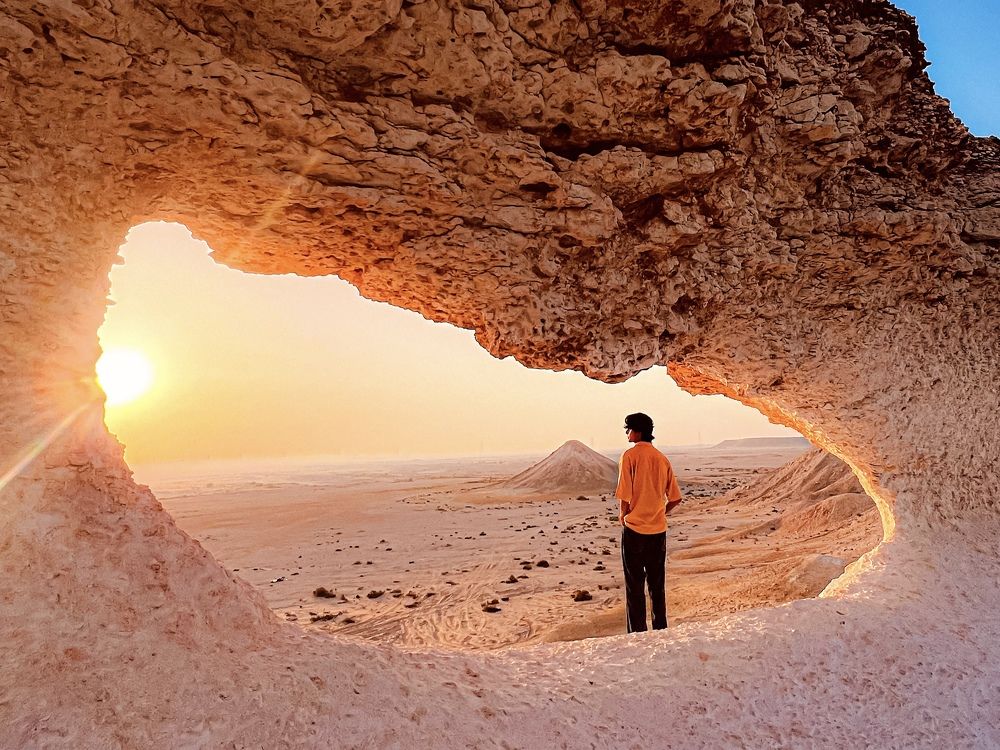 Rock Hole - Zekreet, Qatar