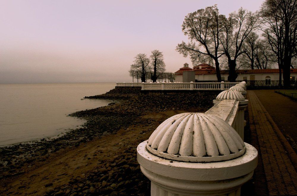 Осенний Нижний парк в Петрегофе