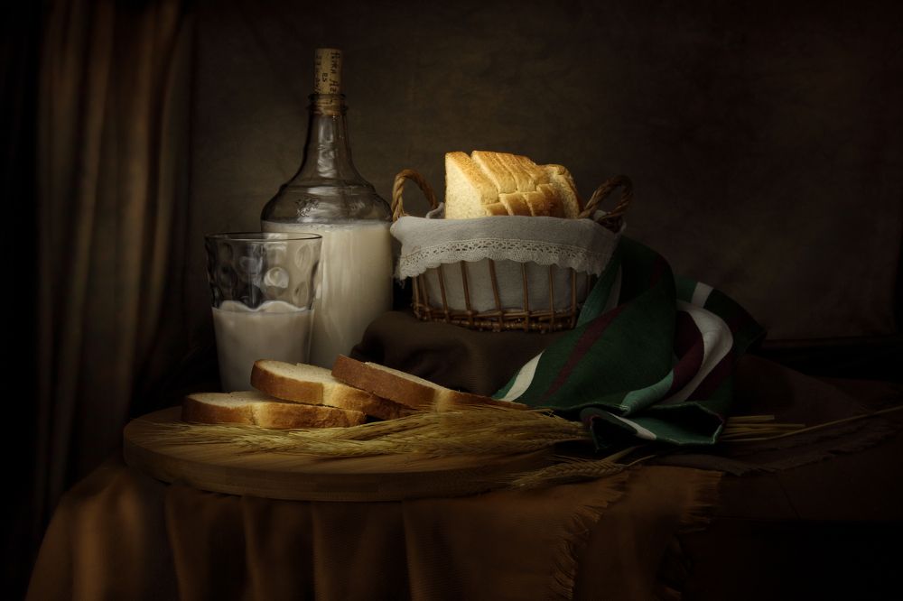 Our daily bread and milk!