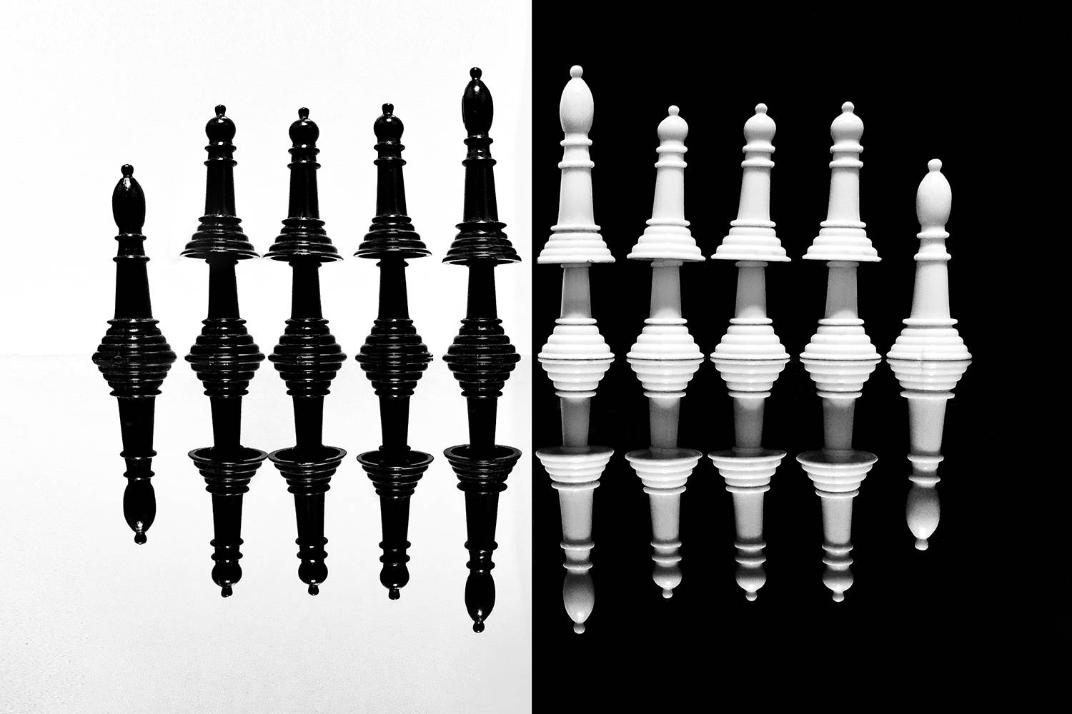 Checkered reflection