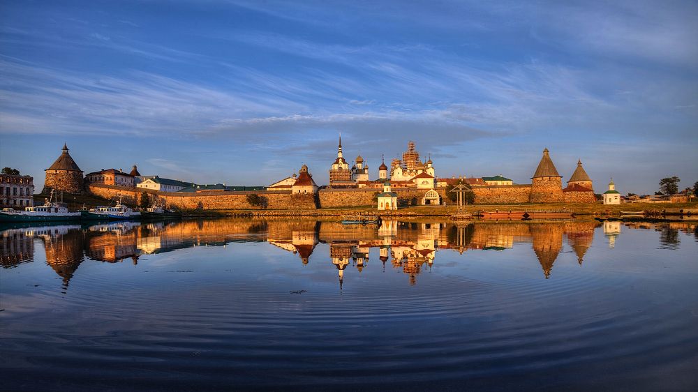 Вечерний Кремль.