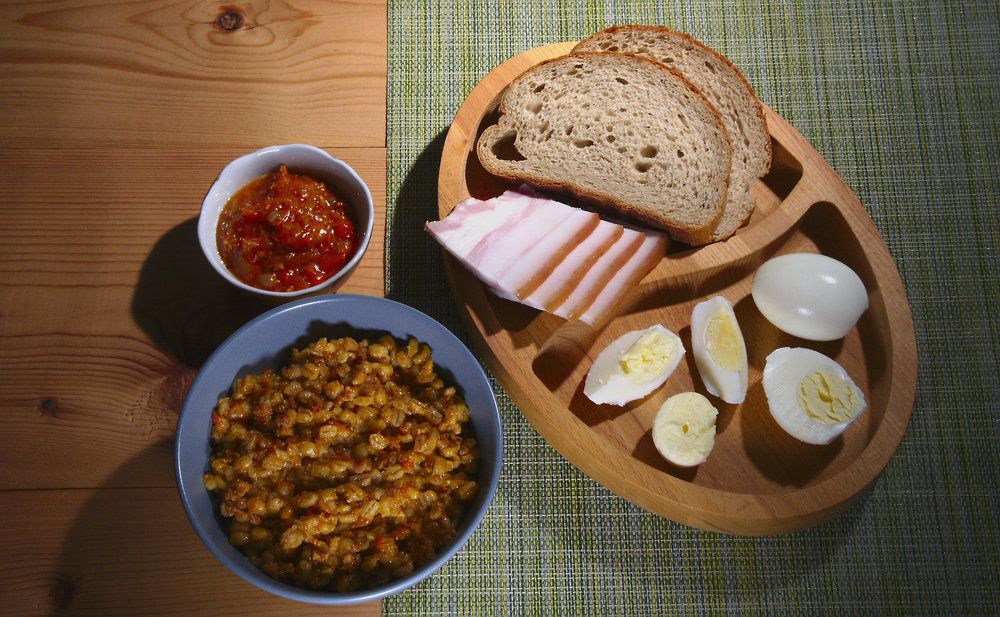 Ужин механизатора или сельские мотивы в городской кулинарии / Machine operator's dinner or rural motifs in urban cooking