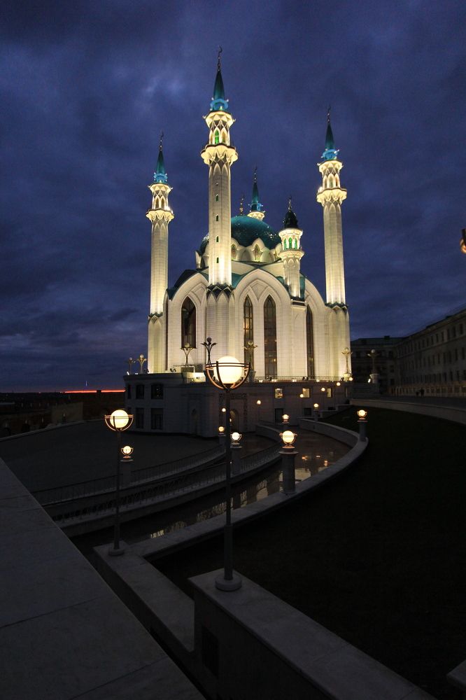 Кремль Казани. Ночная жизнь