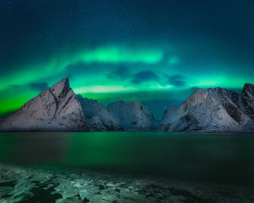 Aurora Borealis in Reine