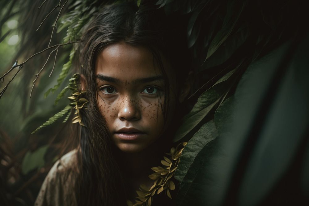 The girl from the Amazon