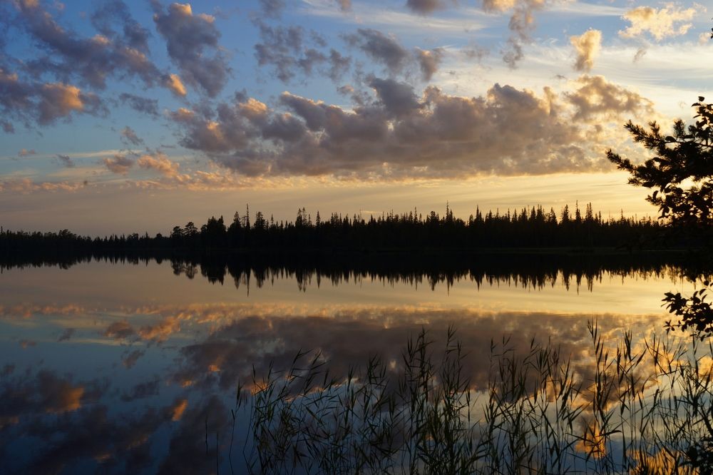 Белая полночь на Кольском...