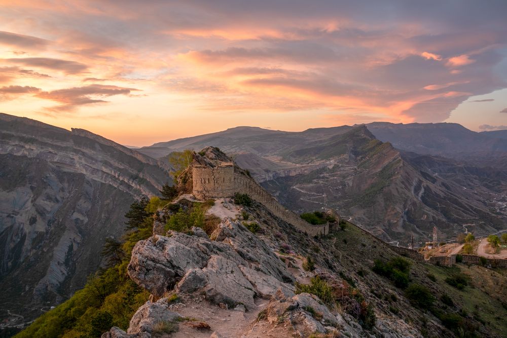 Гунибская крепость, Дагестан