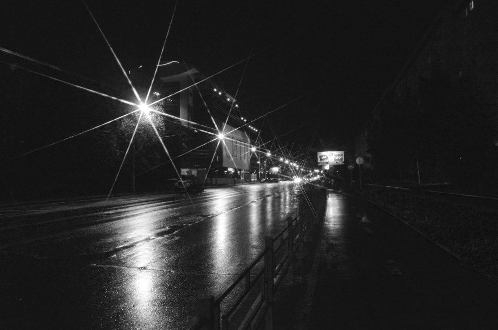 Дорога в ночь...