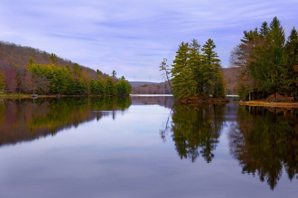 Тишина живет в Аппалачах.