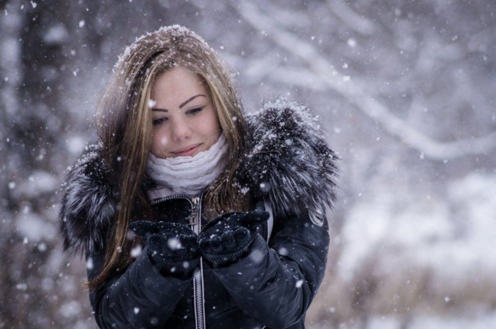 Поймать снежинки