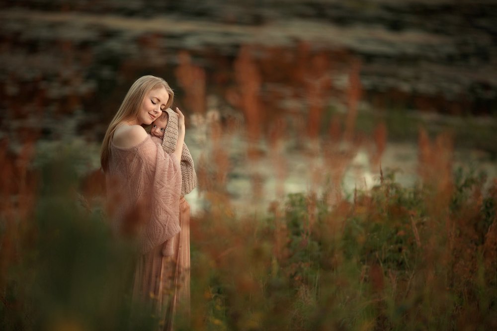 Мамина нежность...