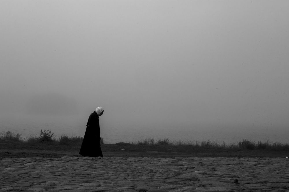 Along the Saint lake