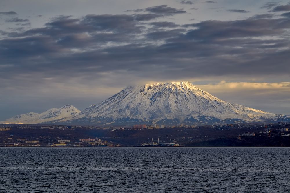 morning light on the mountain