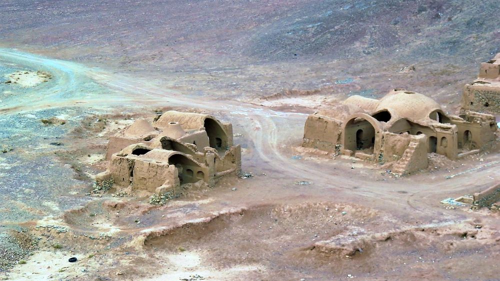 Ruins of a Zoroastrian village