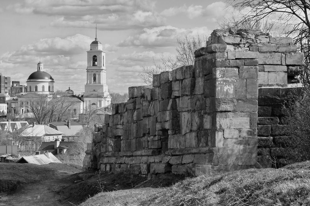 Фрагмент кремлёвской стены.