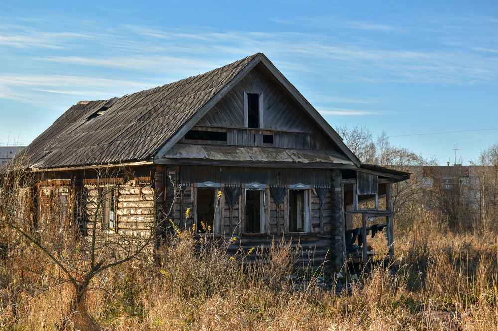 Заброшенный дом.
