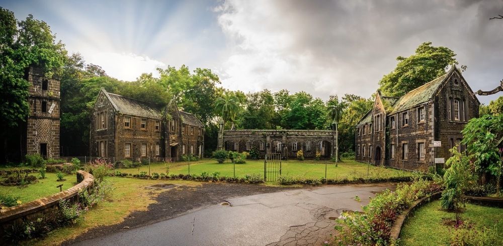 The Abandoned Victorian Building in Mauritius