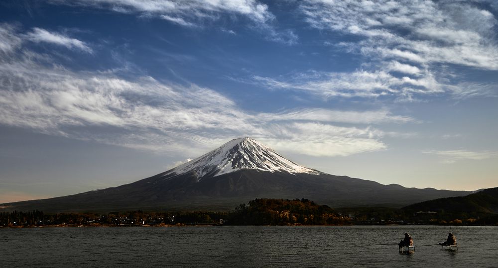 Рыбаки и Фудзи