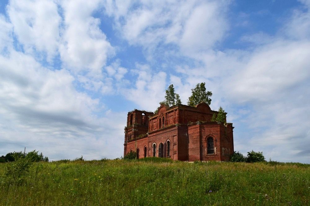 Уходящая эпоха. Токарево. Церковь Спаса Преображения