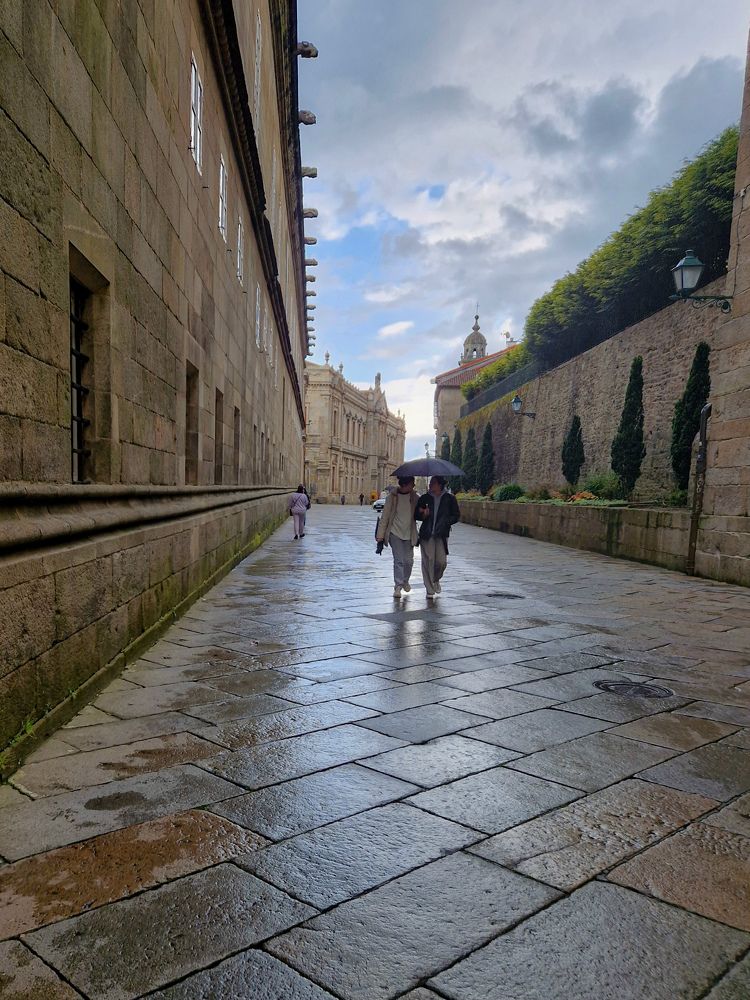 Santiago de Compostela Rain