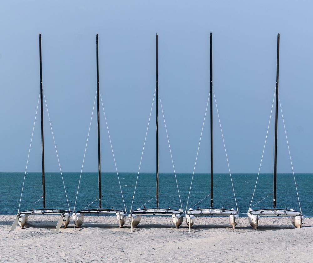 Catamarans symmetry