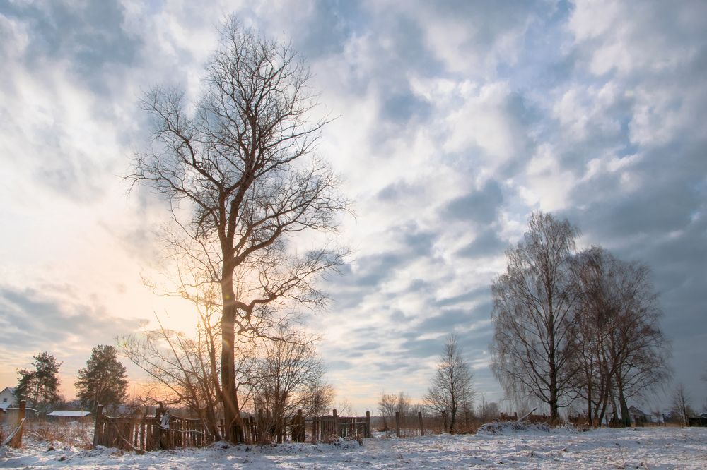 Зимний закат