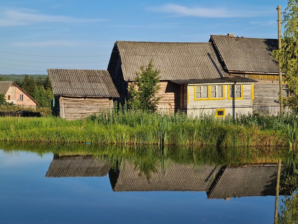 Чешуя старых домов