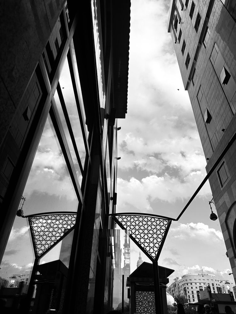 Life in black and white.