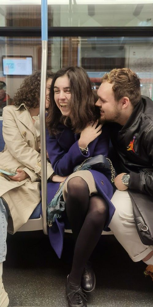 удачная шутка в метро