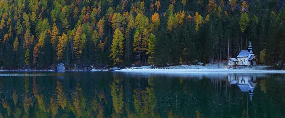 в осенних тонах