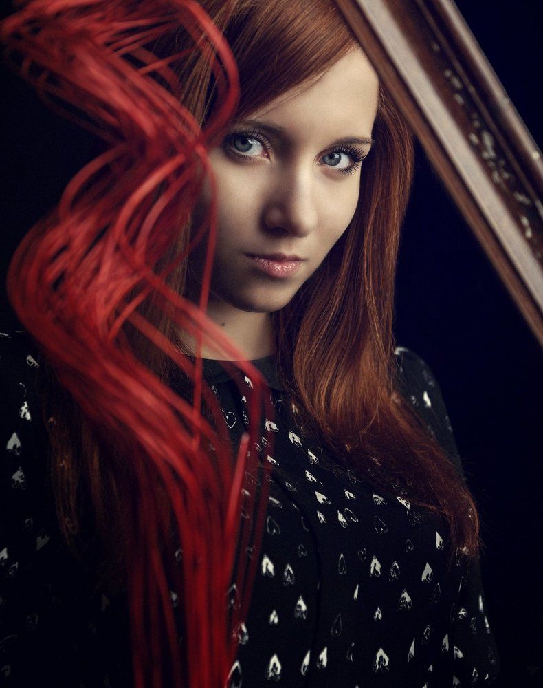 Портрет девушки.