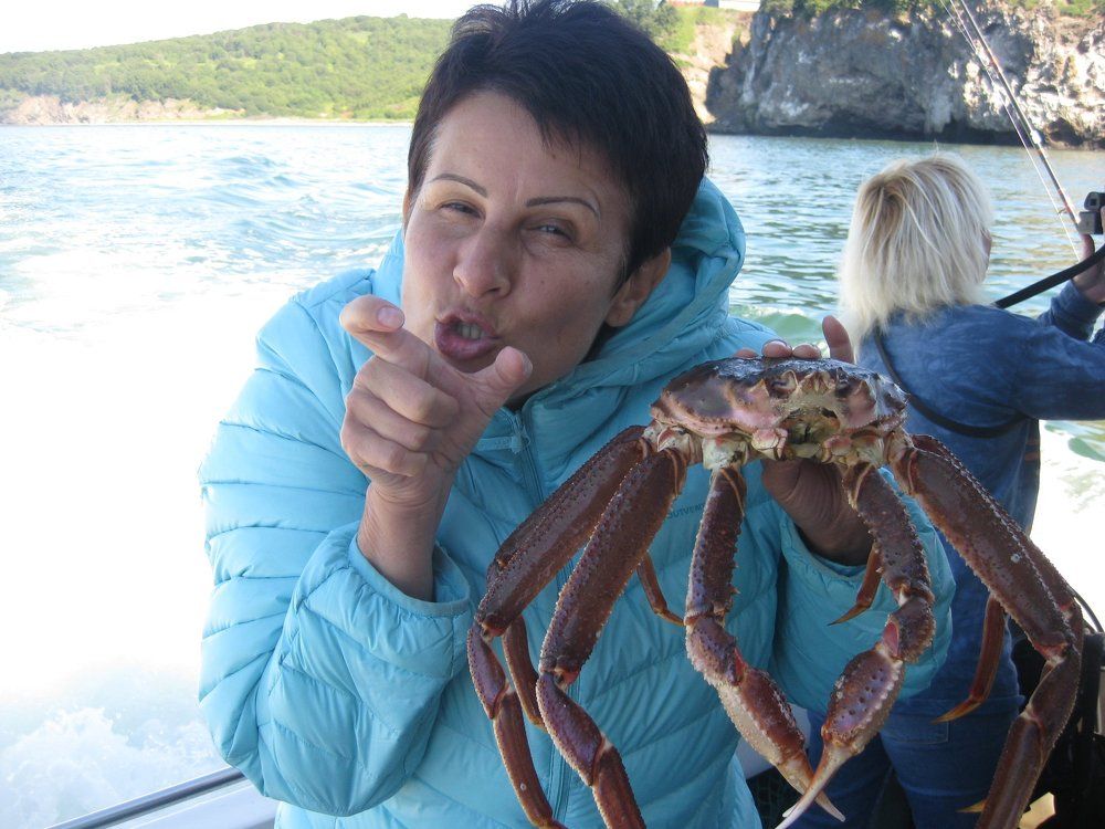 Вот такой вот он- камчатский КРАБ.