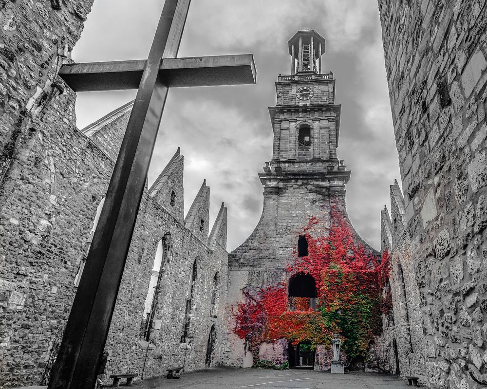 Разрушенный храм