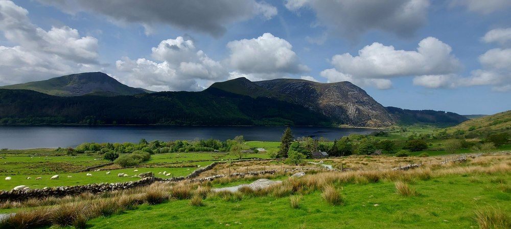 At the foot of Snowdon Mountain, Wales