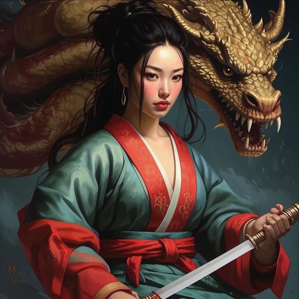 Девушка и Дракон