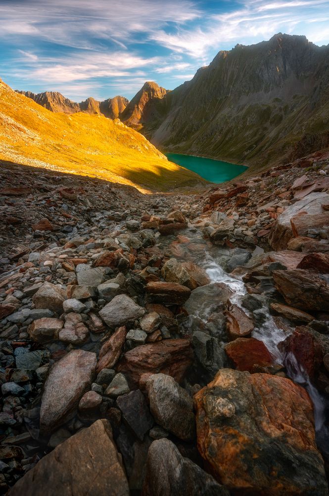 The alpine stone land